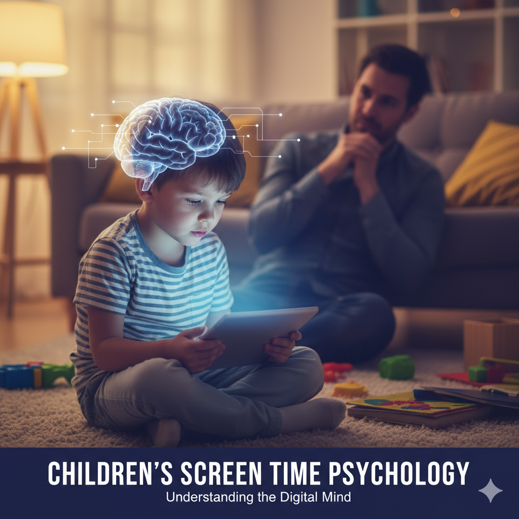 Children screen time psychology