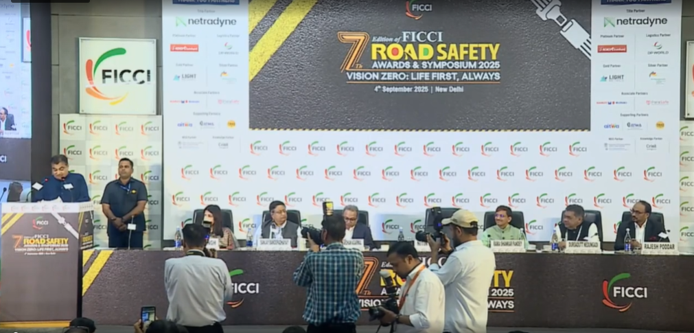 FICCI Road Safety Symposium 2025 highlighting safer mobility innovations