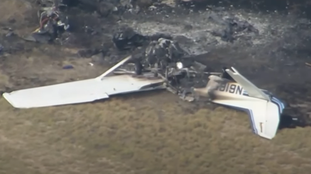 Two planes on fire after collision at Colorado Airport