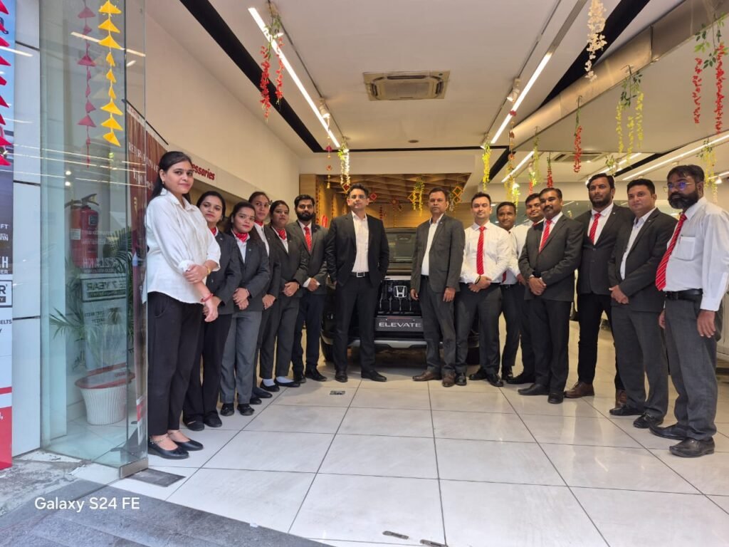 Honda Elevate Ivory Edition SUV exterior front view