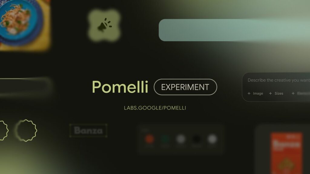 Comparison of Google Pomelli vs Canva design tools interface
