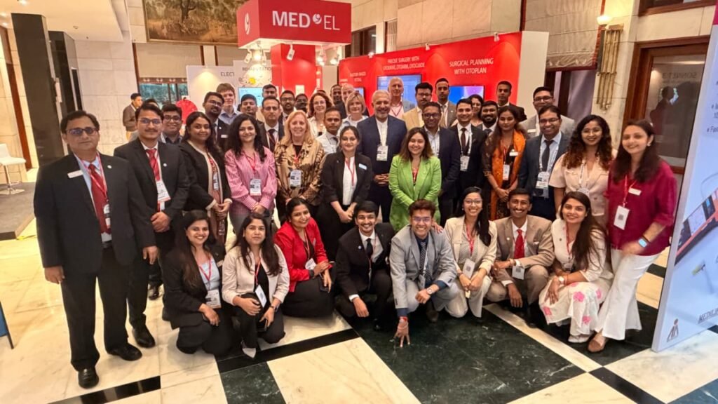 MED-EL SONNET 3 behind-the-ear cochlear implant audio processor launched at CIGICON 2026 in Agra