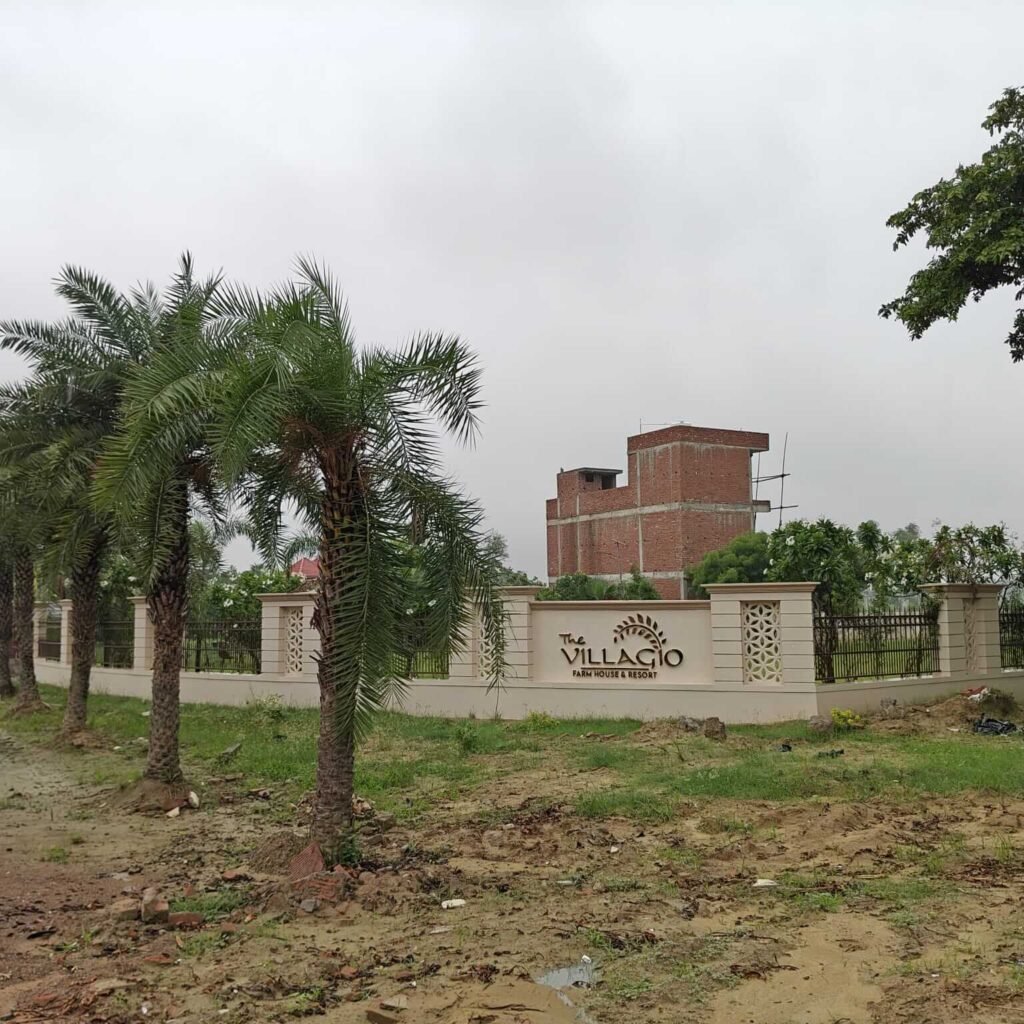 Farmhouse for Sale in Lucknow: The Villagio Unveils Luxury Managed Farmland Near Mohanlalganj 2 Farmhouse for Sale in Lucknow – Villagio Plot Layout